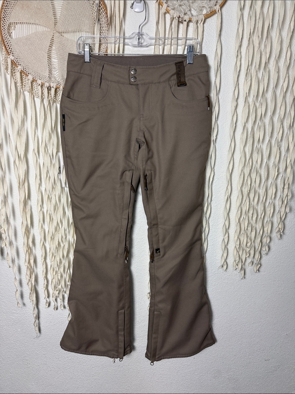 Women's Holden Tan Outdoor Cold Weather Pant Size Small